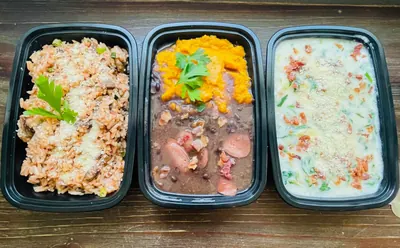 Saint Flavor meal prep — chef-prepared meal 1